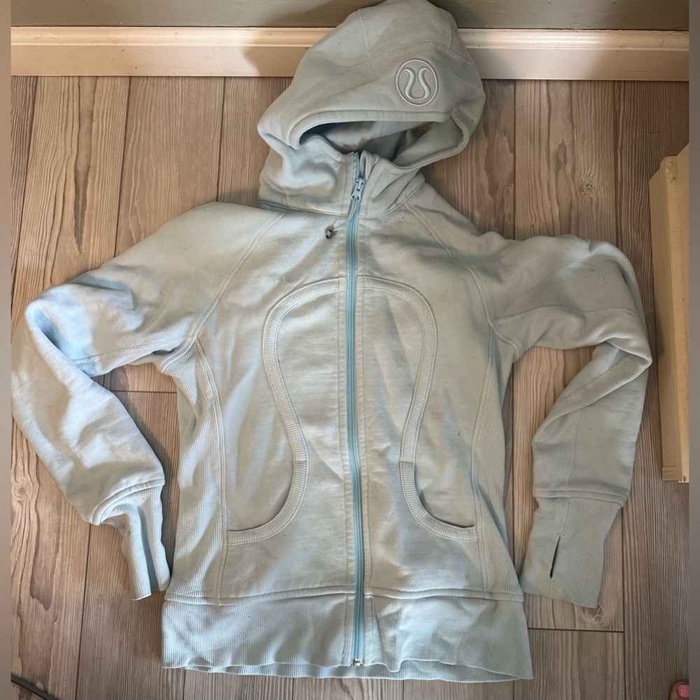 lululemon athletica Light Blue Hoodie